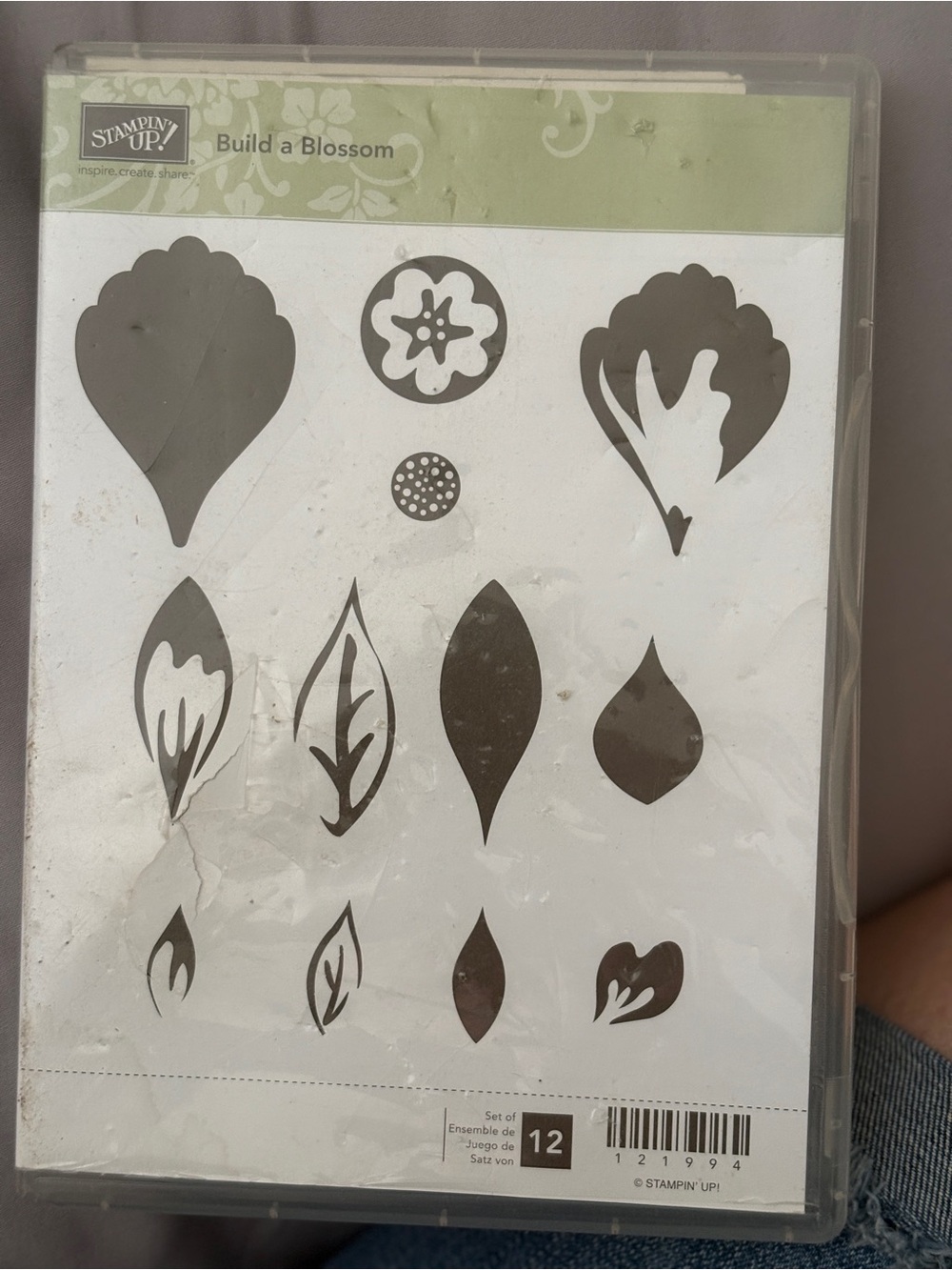 Stampin' Up! Build a Blossom Floral Stamp Set - NWT